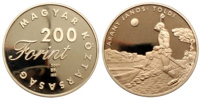 200 forint Toldi 2001 PP